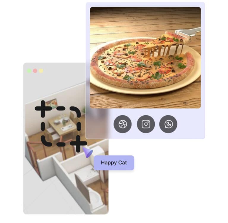 Share your 3D files and scenes anywhere you want.