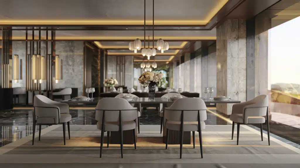 Muestra de diseño de interiores